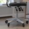 Flash Furniture Black Mesh Multifunction Chair - Roller Wheels HL-0001-WH-BK-RLB-GG - alternate 6